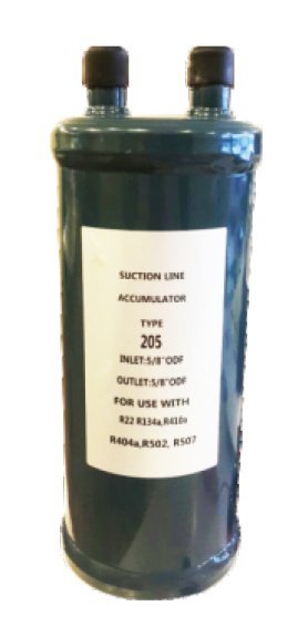 1 - 3/8'' LIQUİD ACCUMULATOR