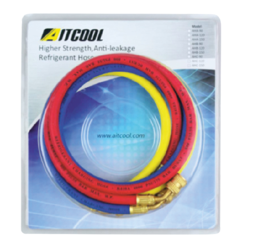 150 CM R-22, R-134A REFRIGERANT CHARGING HOSE SET