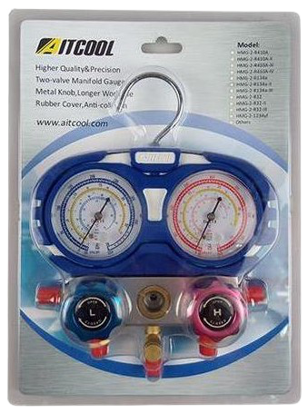 2 WAY R-134 MANIFOLD (without refrigerant charging hose)