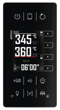 EVFEEL SERIES TOUCH PANNEL DECK OVEN CONTROLLER