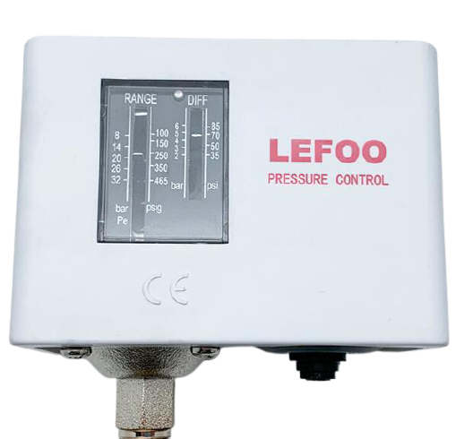 LEFOO HIGH PRESSURE PRESSURESTAT (MAN.RESET)